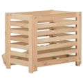 vidaXL Box na zemiaky 60x40x50 cm masívne borovicové drevo