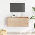 vidaXL Nástenná skriňa 80x30x35 cm masívna borovica