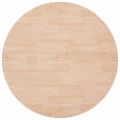 vidaXL Okrúhla stolová doska Ø90x2,5 cm neošetrený dubový masív