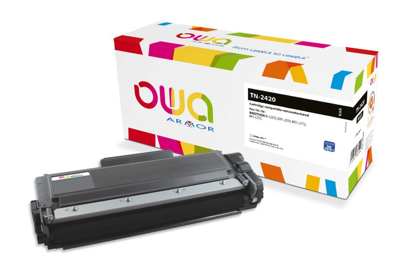 OWA Armor toner kompatibilný s BROTHER TN-2421, čierna/black
