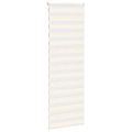 vidaXL Zebra roleta mramorová béžová 80x230 cm šírka látky 75,9 cm polyester