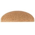 vidaXL Schodové rohože 15 ks 65x21x4 cm béžové, polkruhové, veľké