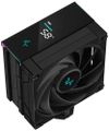 DEEPCOOL chladič AK400 Digital / 120mm fan / 4x heatpipes / PWM / pro Intel i AMD / komplet černý ( digitální display Chladic, pro CPU, pro Intel i AMD, socket 1700, 1200, 115x, AM5, AM4, 220W TDP, 120mm ventilátor, 4 heatpipe, digitální displej
