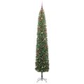 vidaXL Umelý vianočný stromček Zelená 300 cm PVC, oceľ a plast