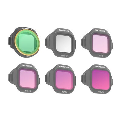 Sada 6 filtrov Sunnylife MCUV + CPL + ND8 + ND16 + ND32 + ND64 pre MINI 5 Pro