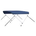 vidaXL Strieška Bimini s 2 oblúkmi námornícka modrá 180x150x110 cm