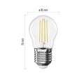 LED žiarovka EMOS ZF6D03 Filament Mini Globe / E27 / 1,8 W (25 W) / 250 lm / neutrálna biela