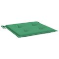 vidaXL Podložky na záhradné stoličky 4 ks 50x50x3 cm, oxfordská látka