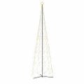 vidaXL Vianočný stromček z kužeľa, teplá biela, 3000 LED diód, 230x800 cm