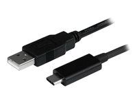 M/M - USB 2.0 - USB-C Charger Cable - USB 2.0 Type C to Type A Cable - USB A to C (USB2AC50CM) - Kábel USB - USB (M) do USB-C (M) - USB 2.0 - 50 cm - čierna - pre P/N: DKT30CVAGPD