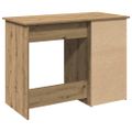 vidaXL Stôl dub artisan 102x50x75 cm kompozitné drevo