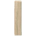 vidaXL Kúpeľňová zrkadlová skrinka Sonoma dub 30 x 10,5 x 50 cm