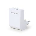 GEMBIRD Universal USB charger, 2.1 A, white color