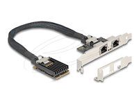 Mini PCIe I/O PCIe plná veľkosť 2 x RJ45 Gi
