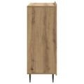 vidaXL Servírovacia skriňa Dub artisan 66 x 34,5 x 92 cm