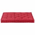 vidaXL Podložka na paletový nábytok 120x80x10 cm, vínovo červená