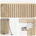 vidaXL Nástenná TV skrinka 59,5 x 31 x 30 cm Dub sonoma