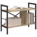 vidaXL Regál na knihy 3 úrovní 75 x 30 x 58,5 cm Kompozitné drevo