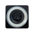 Modee LED čierna štvorcová nástenná lampa 6W 800lm neutrálna biela (ML-LWL0016)