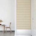 vidaXL Nástenné panely 12 ks krémové 90x15 cm umelá koža 1,62 m²