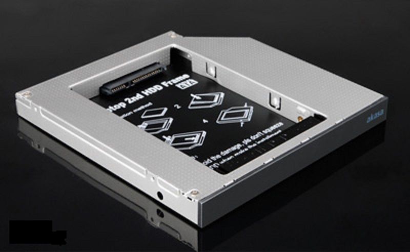 AKASA redukcia pre 2,5'' HDD namiesto SATA mech. v NB