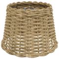 vidaXL Tienidlo na stropnú lampu hnedé Ø30x20 cm prútené