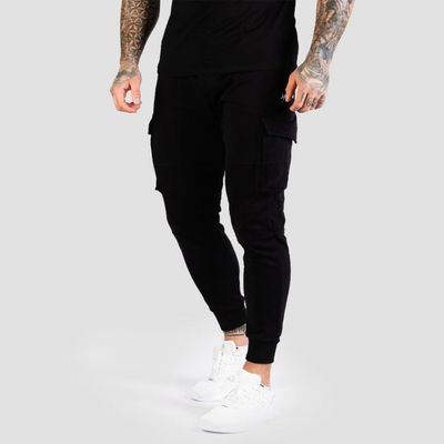 Tepláky TRN Black - GymBeam, veľkosť L, veľkosť oblečenia L