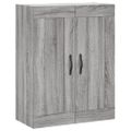 vidaXL Vysoká skrinka sivý dub sonoma 69,5x34x180 cm spracované drevo