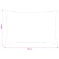 vidaXL Poťah na podložku 2 pcs HEERLEN Čierna 50 x 80 cm Polyester