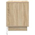 vidaXL Nočný stolík 2 ks Sonoma dub 44 x 34,5 x 45 cm Kompozitné drevo