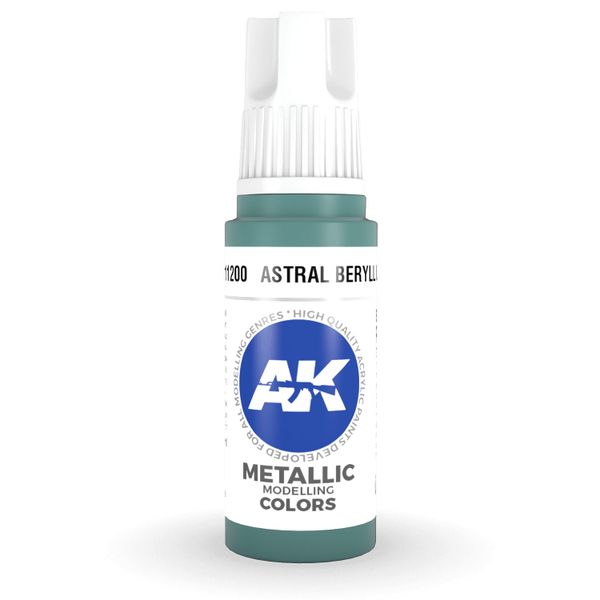 AK Interactive: General Series - Metallic Astral Beryllium