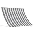 vidaXL Markíza Antracitová a biela 250 x 150 cm