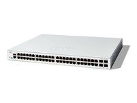Přepínač - L3 - řízený - 48 x 10/100/1000Base-T + 4 x 10 Gigabit SFP+ - Lze montovat do rozvaděče