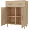 vidaXL Komoda dub sonoma 69,5x34x89 cm spracované drevo