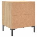 vidaXL Nočný stolík dub sonoma 40x35x47,5 cm kompozitné drevo