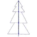 vidaXL Vianočný stromček, kužeľ, 160 LED, dovnútra aj von 78x120 cm