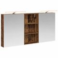 vidaXL Set kabinetov do kúpeľne 3 ks 140 x 14,5 x 70 cm