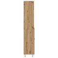 vidaXL Highboard 2 ks Remeselný dub 69,5 x 34 x 180 cm