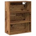 VidaXL Príborník so nástennou skrinkou Old Wood Engineered Wood