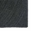 vidaXL Kusové koberce Tmavosivá 60 x 110 cm Juta