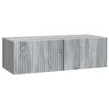 vidaXL Nástenná TV skrinka 98 x 41 x 30 cm Sivá sonoma
