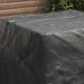 vidaXL Obal na nábytok Jednofarebný Čierna 116 x 100 x 120 cm 420D