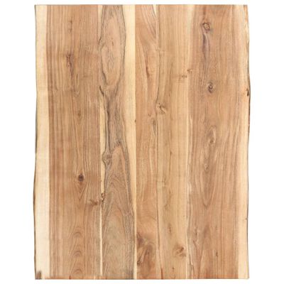 vidaXL Stolová doska, akáciový masív 80x(50-60)x3,8 cm