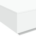 vidaXL Konferenčný stolík biely 80x80x31cm drevotrieska