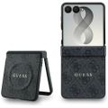 Puzdro Guess HC Magnetic 4G PU CLASSIC pre Samsung Galaxy Z Flip 8 čierne