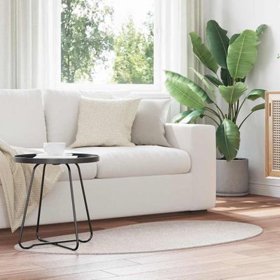 vidaXL Kusové koberce HUARTE Piesková 80 x 150 cm Polyester