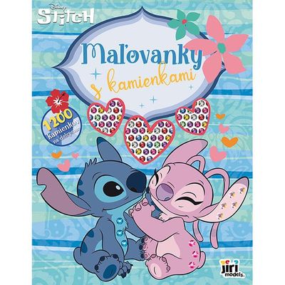 Maľovanky s kamienkami Lilo & Stitch