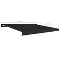 vidaXL Kazetová markíza s motorom 350x250 cm cm antracitová