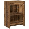 vidaXL Skriňa pod umývadlo do kúpeľne Staré drevo 56 x 37,5 x 81 cm