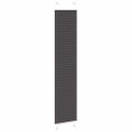 vidaXL plisovaná roleta čierna 40x200 cm Šírka látky 39,4 cm